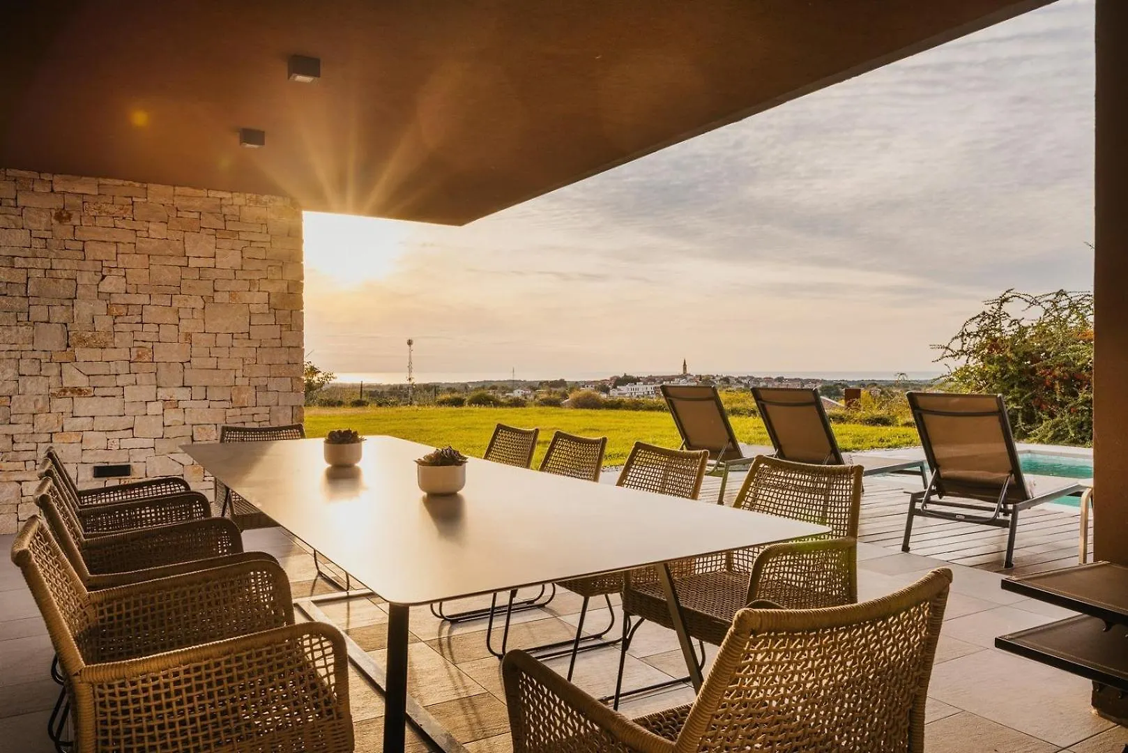 Luxury Villa Vigneto Heated Pool Jacuzzi 브르토니글라 크로아티아