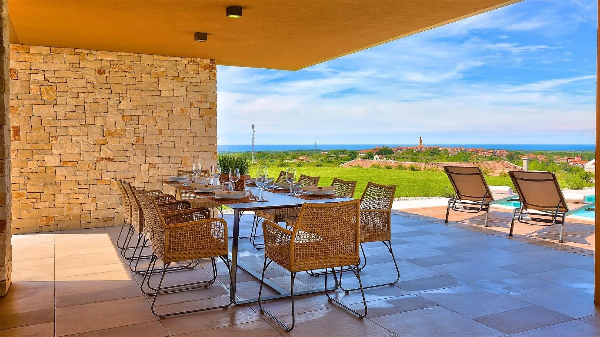 Luxury Villa Vigneto Heated Pool Jacuzzi 브르토니글라 0*,